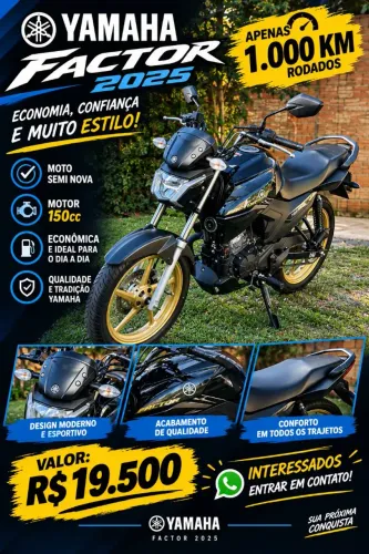YAMAHA FACTOR 2025