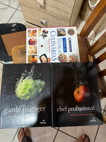 Livro de culinária senac 