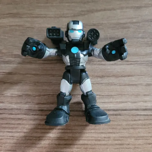 Máquina de Combate / War Machine da Playskool Marvel Super Hero Adventures Hasbro 2013