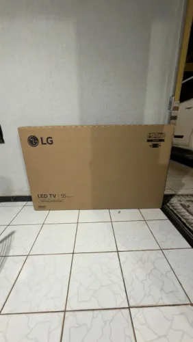 Smart TV LG 55" UHD 4K (55AU801C0SA) - ThinQ AI / Alexa - Nova