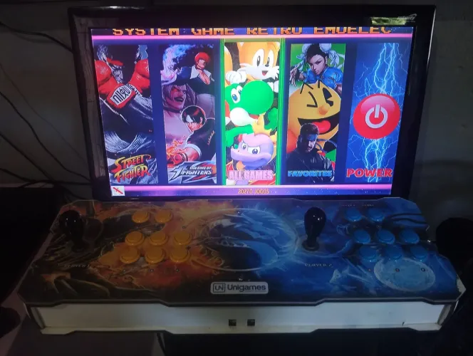 Bancada retro game 20270 jogos