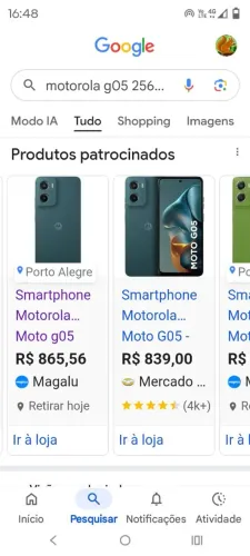 Motorola  G05 256 GB