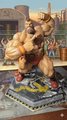 Diorama Zangief _ Figure
