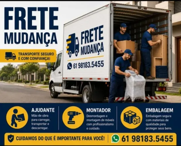 mudanças e fretes DF e entorno *