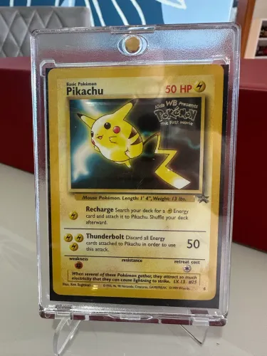 Carta vintage Pikachu promo 2000 (filme)