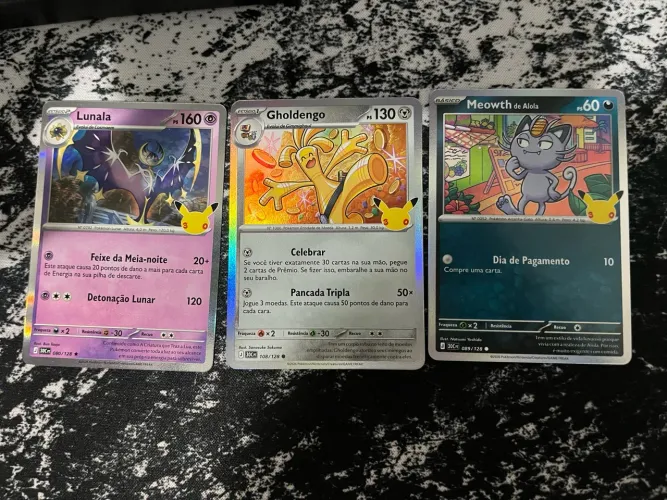 Celebre 30 anos de Pokémon cartas
