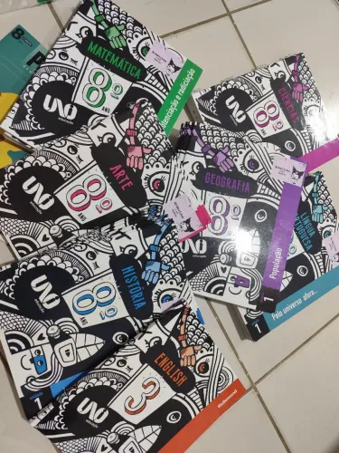 LIVROS 8 ANO UNO EDUCAÇÃO (Coleção Completa)