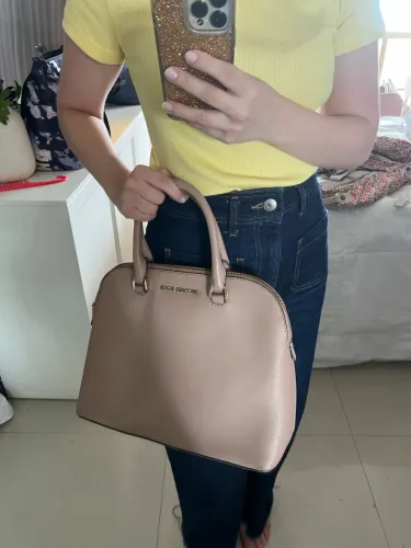 Bolsa rosa Michael Kors original em perfeito estado