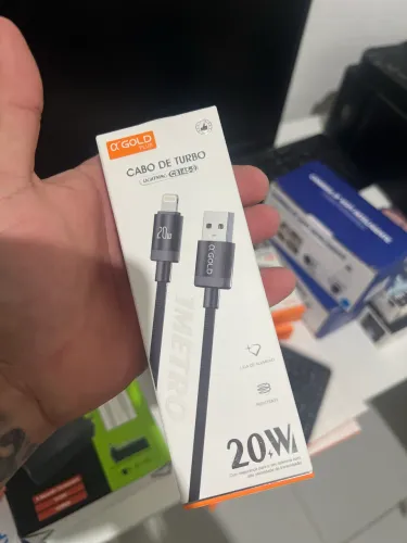 Cabo Turbo USB Lightning Reforçado