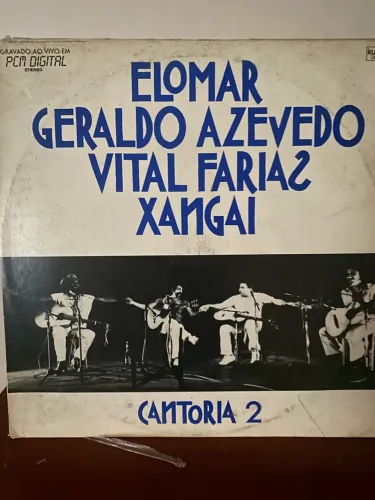 Vinil Cantoria 2- Elomar, Viral Farias, Geraldo Azevedo e Xangai