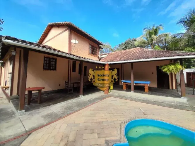 Casa com 4 dormitórios para alugar, 500 m² por R$ 5.000,02/mês - Várzea das Moças - Niteró