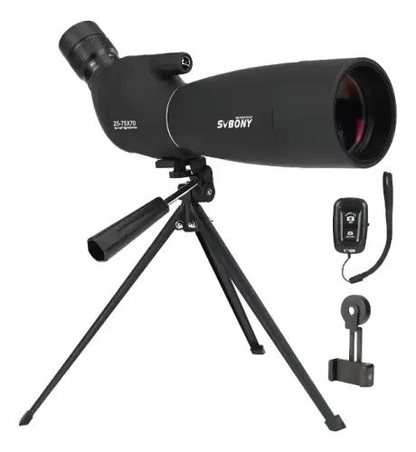 Telescópio Luneta Monóculo Profissional Sv28plus C/adpt Cel Verde-musgo