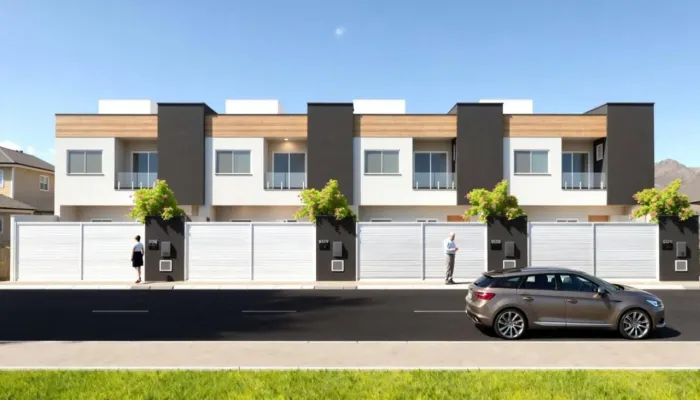 CASA DUPLEX EM RUA PÚBLICA NA ARUANA - EM CONSTRUÇÃO