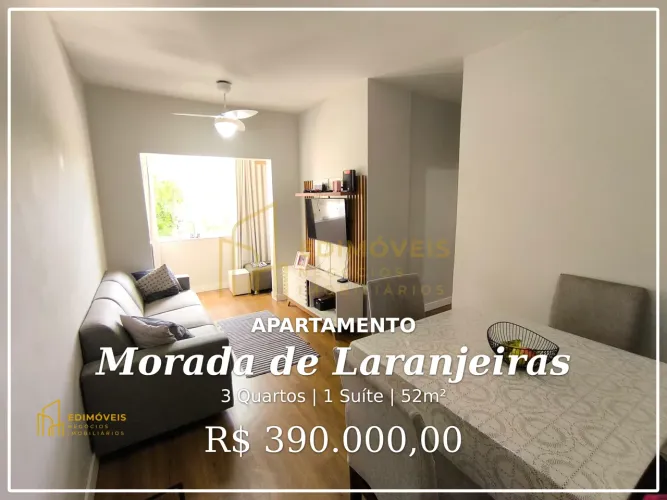 Exclusivo Apartamento em Morada de Laranjeiras: Lazer Completo e Segurança!
