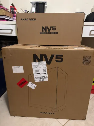 Gabinete Phanteks NV5-MK2 - Black + Kit NV5 Premium D-Rgb - Lacrado