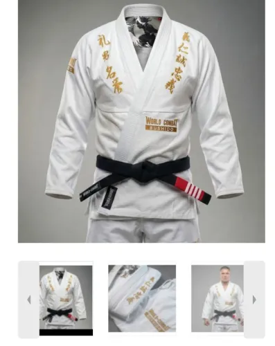 Kimono de jiu-jitsu unissex (comprei o tamanho errado a loja não aceita a devolução)