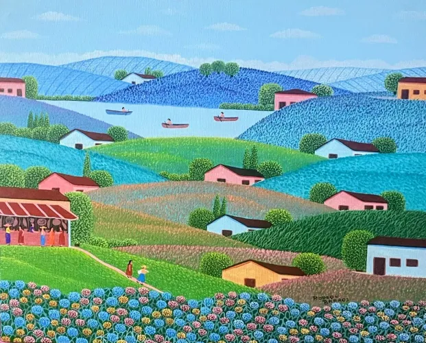 Robson barros tema paisagem medida 50x40