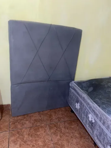 Cama solteiro Com cabeceira 