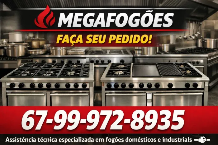 Assistência técnica de fogoes