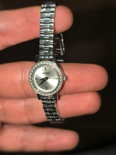 Relógio Feminino Orient Mini Prata