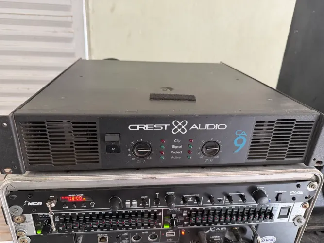 Potência crest audio ca9