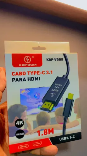 Cabo tipo c para Hdmi