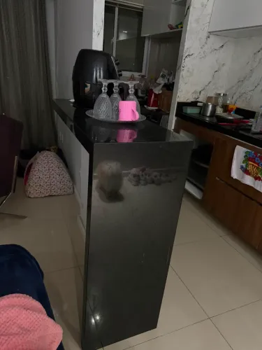 Cozinha, balcão, lavanderia, cooktop indução