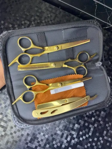Kit 3 Tesouras com Navalha Yang Lie an4