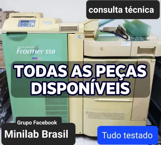 Minilab Fujifilm PEÇAS F550 F570 F350 F370