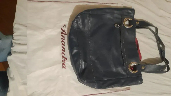 Bolsa Anandra azul linda!