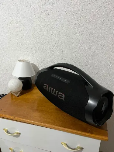 Aiwa BOOMBOX PLUS - funcionando tudo!