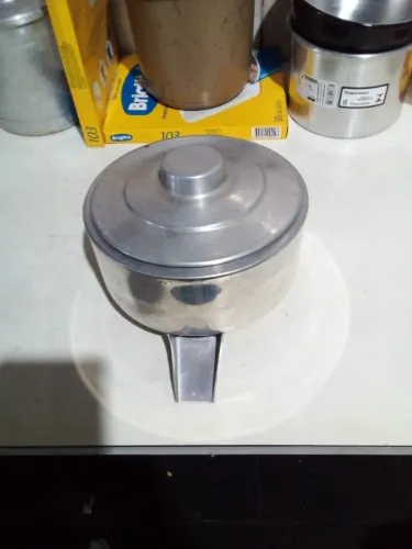 Cúpula/câmara liquida para espremedor (novo), 15cm por 9cm