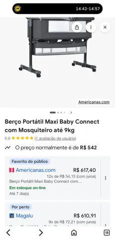 Berço portátil Maxi Baby