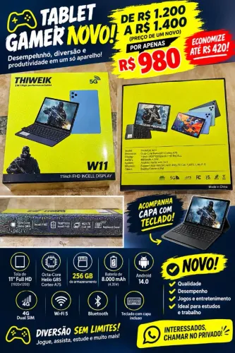 Tablet Gamer Thiweik W11
