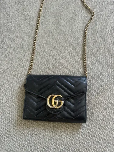 Bolsa Gucci Tiracolo GG marmont mini ORIGINAL