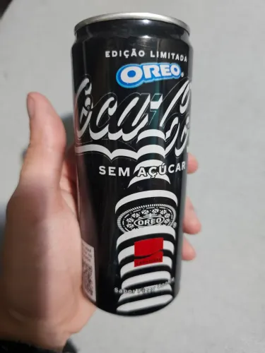 Lata Vazia Coca Cola Oreo Edição Limitada Coleção Rara