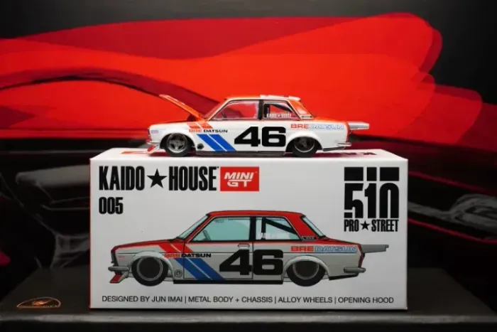 MINI GT & KAIDO HOUSE 1:64 DATSU 510 DATSUN No.005