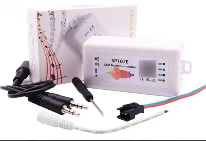  Central LED Sp107 Ritimos Efeitos Bluetooth Cor da luz RGB 