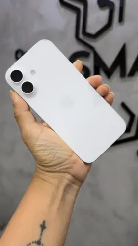 iPhone 17 Branco 256GB 100% (Nota e garantia Apple até 06/2027)