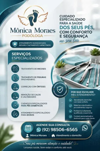 Podóloga em Home Care - Atendimento Profissional no Conforto do Seu Lar