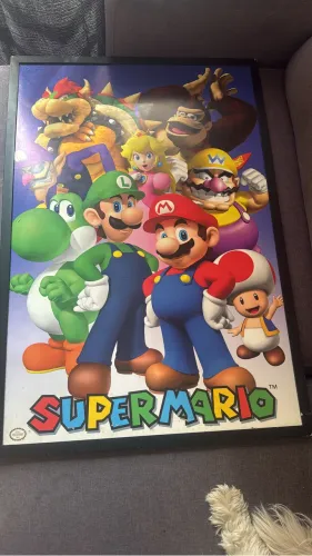 Quadro Super Mário