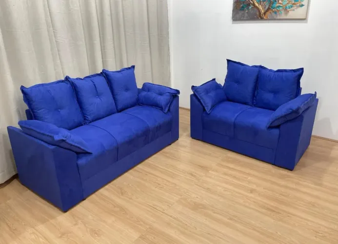 SOFÁ 2x3 LUGARES - VÁRIAS CORES