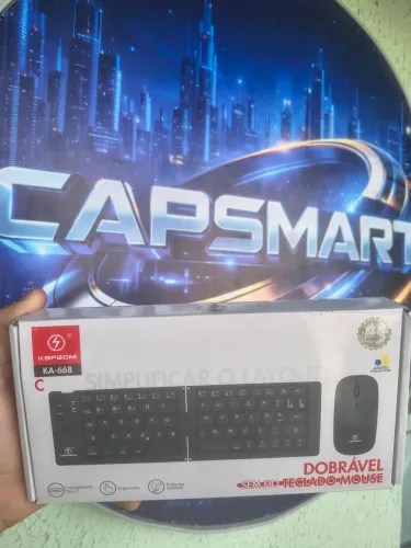 Mine teclado recarregável bluetooth dobrável