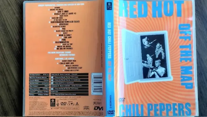 DVD Red Hot Chili Peppers - Off the Map