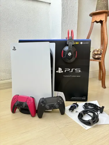 PlayStation 5 Fat + 2 Controles