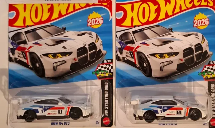 Hotwheels duas bmw gt3 le mans