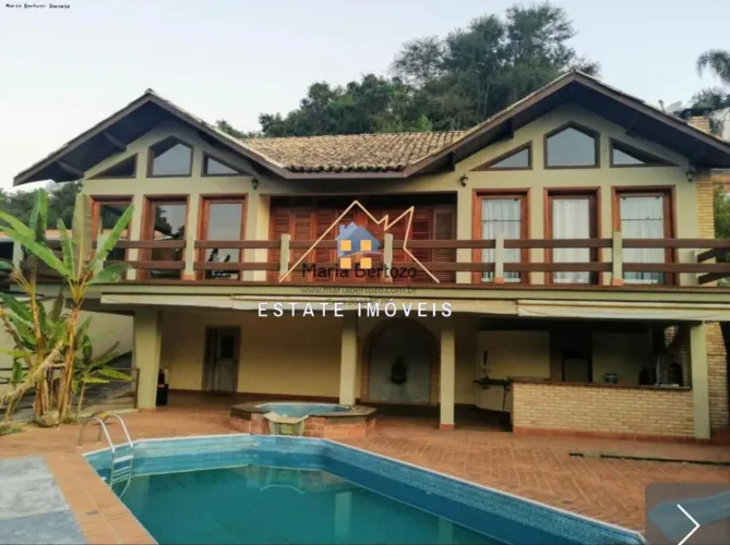 Casa em Condomínio para Locação em Arujá, Arujázinho I, II e III, 5 dormitórios, 2 suítes,