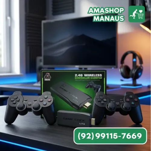 Game Stick X1 Mini Video Game Retro Portatil 10 mil Jogos