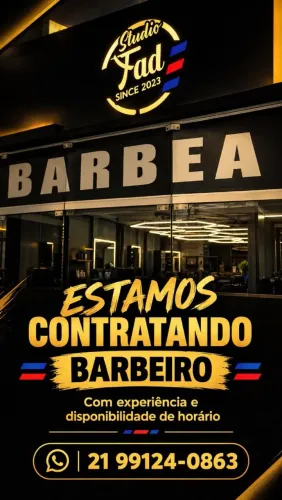 Estamos Contratando Barbeiro !