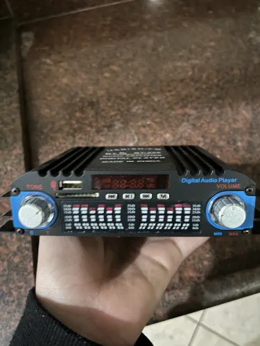 Amplificador de som defeito